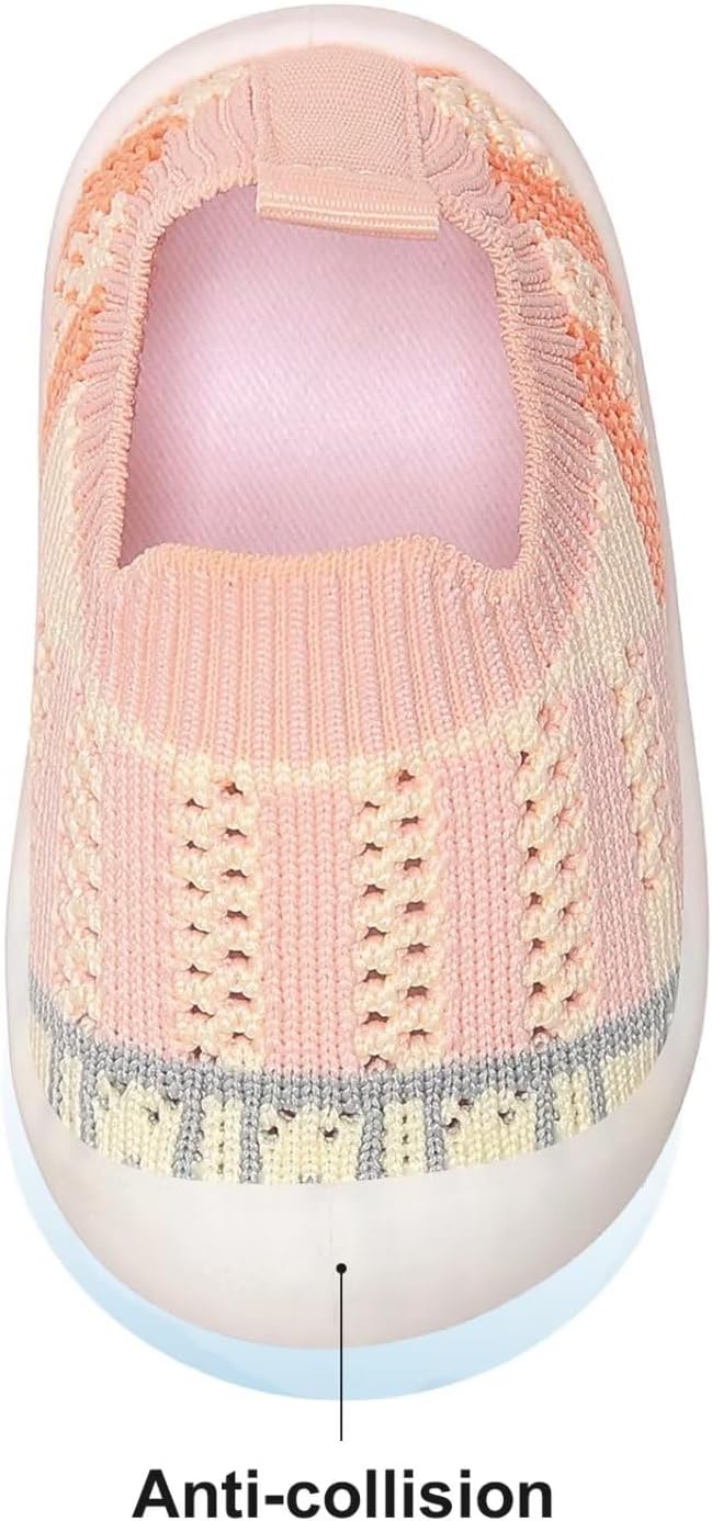 Baby Boy Girl Walking Shoes Non-Slip Toddler Sock Shoes 6 9 12 15 18 24 Months