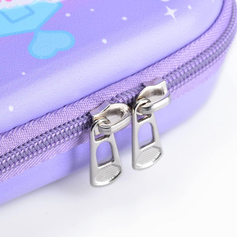 3D Genie Unicorn Pencil Case, Purple, EZ_PBX_07