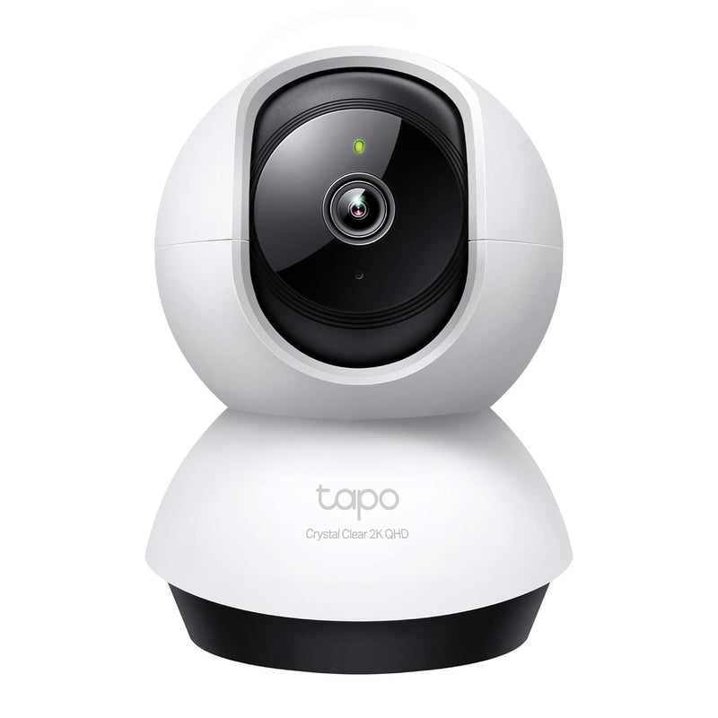 Tapo TP-Link 2K QHD Pan/Tilt Security Camera for Pet Camera, Baby Monitor, Motion Detection, Motion Tracking, 2-Way Audio, Night Vision, Cloud &SD Card Storage, Works w/Alexa & Google Home( C220)