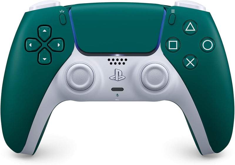 PlayStation 5 Dualsense Wireless Controller White - Alpine Green Dualsense Wireless Controller