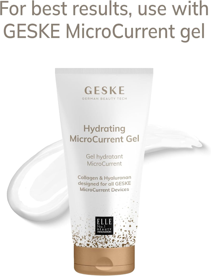 GESKE Skin Firming Wand 7 in 1 Anti-Aging Device MicroCurrent Face-Lift Skincare Tool Remove Wrinkles for Firm & Youthful Skin Advanced Facial Firmer Red LED Technology Rotatable head