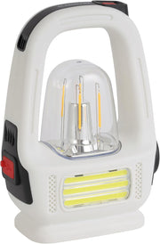 Olsenmark Rechargeable LED Tungsten Light with Solar- OME2841 Long Operating Time 4 Hours, Multi-Functional Lighting, COB Technology Portable and Light-Weight Design with Handle