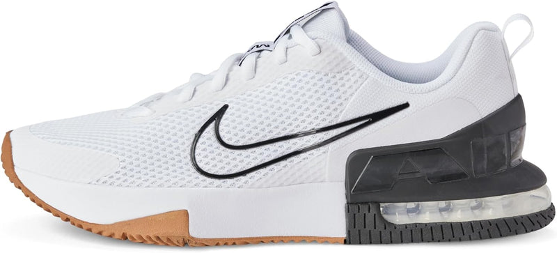 M Air Max Alpha Trainer 6 mens Shoes - White/White-Black-Gum Med Brown-Black