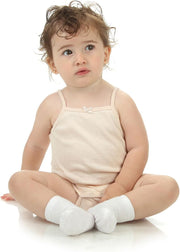 Silky Toes Non-Skid Infant Socks Multi Colored Baby Boy Girl Gift Set (2-3T, White Collection Unisex (6 Pairs))