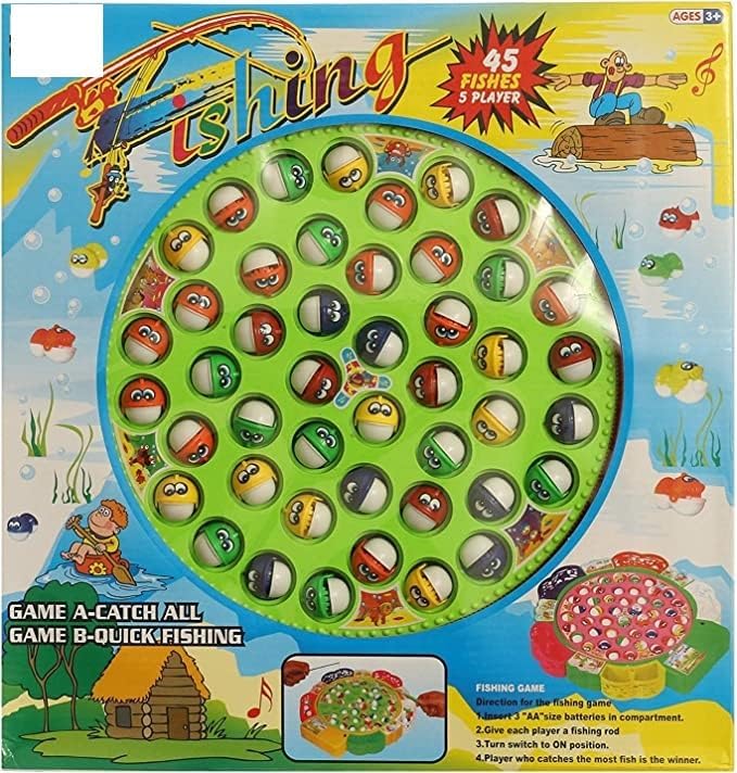 Big Fishing Game With 45 Fishes And Up To 5 Players - 9259