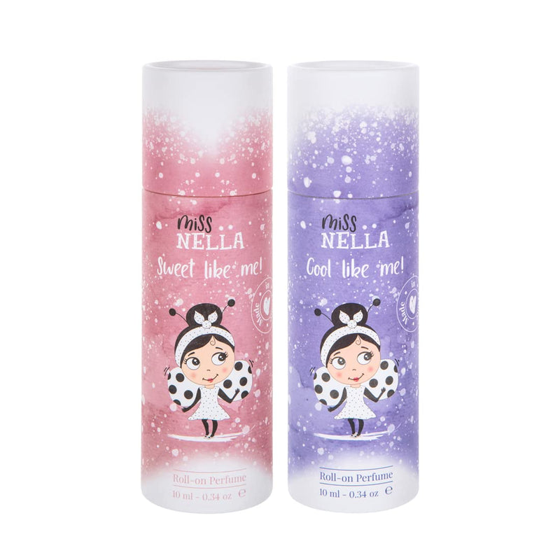 Miss Nella Kids Perfume Be Like Me Roll On Perfume for Children Fresh Fragrances, Safe & Natural Boys Girls Perfume Oil Easy Roll-On Applicator, 10ML