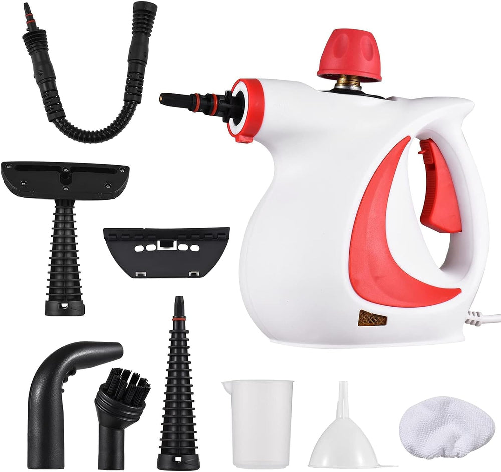 KASTWAVE Handheld Steam Cleaner, High Temperature Pressurized Steam Cleaning Machine for Kitchen Sofa Bathroom Car (A)
