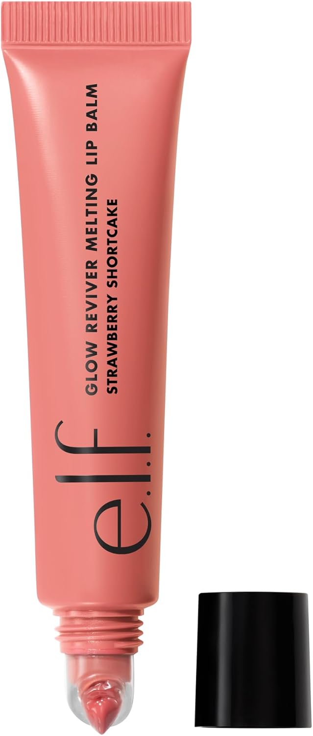 Glow Reviver Melting Lip Balm, Hydrating Tinted Lip Balm For A Glossy Finish & Soft, Supple Lips, Vegan & Cruelty-Free, Yummy Gummy - pink