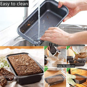 Showay Loaf Pan Bread Baking Mold, Tray, Tin For Home Kitchen Mold