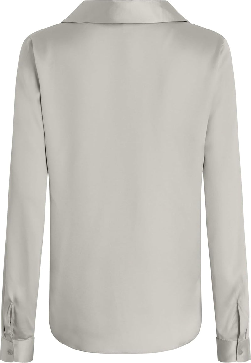 Womens L/S TOP BUTTONDOWN Pajama Top - COCOON