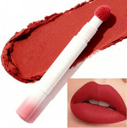 5-Piece Velvet Matte Lipstick Set, Waterproof Long-Lasting Cushion Lip Cream, Non-Stick Transfer-Resistant Moisturizing Makeup with Pink Red Purple Brown Shades