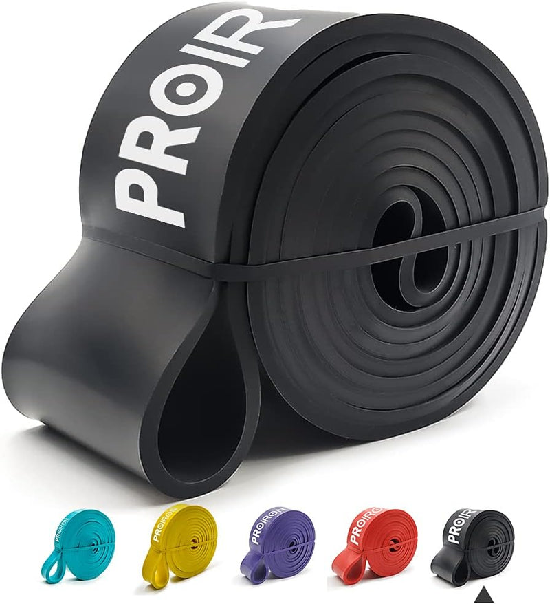 Pull Up Bands Heavy Duty Resistance Band Assisted Training Bands Ideal for Men and Women Crossfit,Assisted Pull-ups, Body Stretching,Powerlifting,Physical Therapy - #E - Black band: 36-67kg Traditional