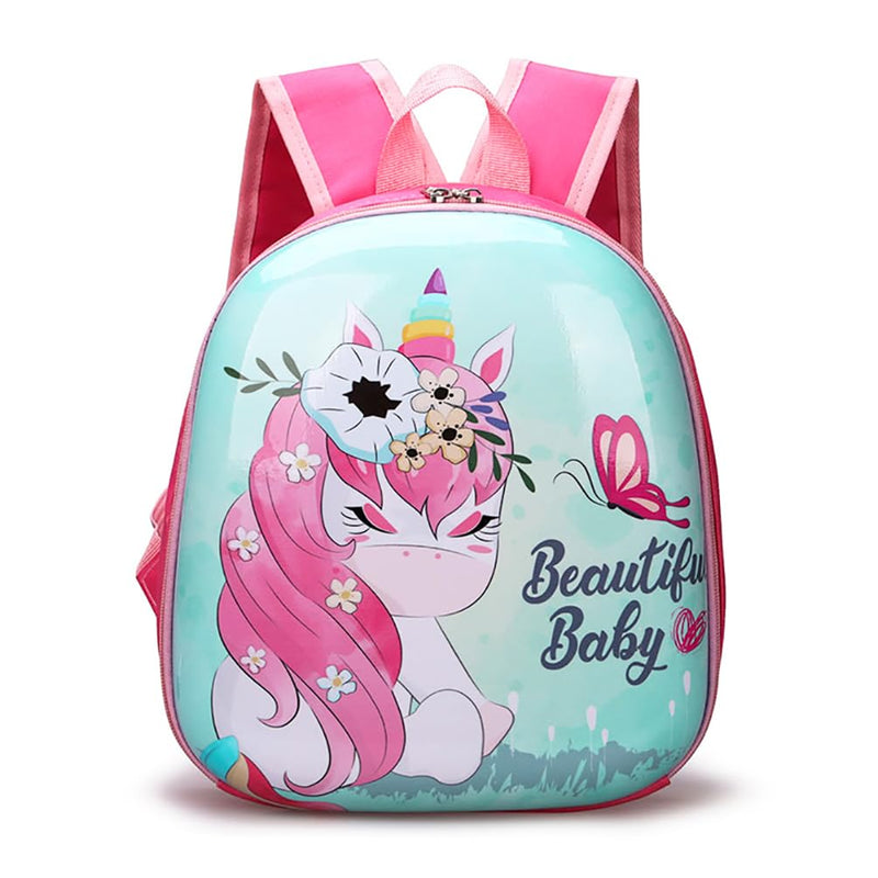 BBAUER Unicorn Backpack for Kids, Princess School Backpack Girls Elementary Primary Bookbag, Toddler school bag Kids Travel BookBag, Princess School Backpack for Age 3-12 Years