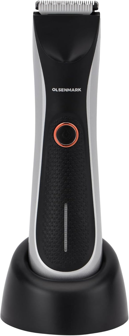Olsenmark Hair Groomer and Trimmer- OMTR4105, Li-ion Battery and 60 min Working Time, Quick USB Charge, Detachable Blades and Waterproof, LED Indicator