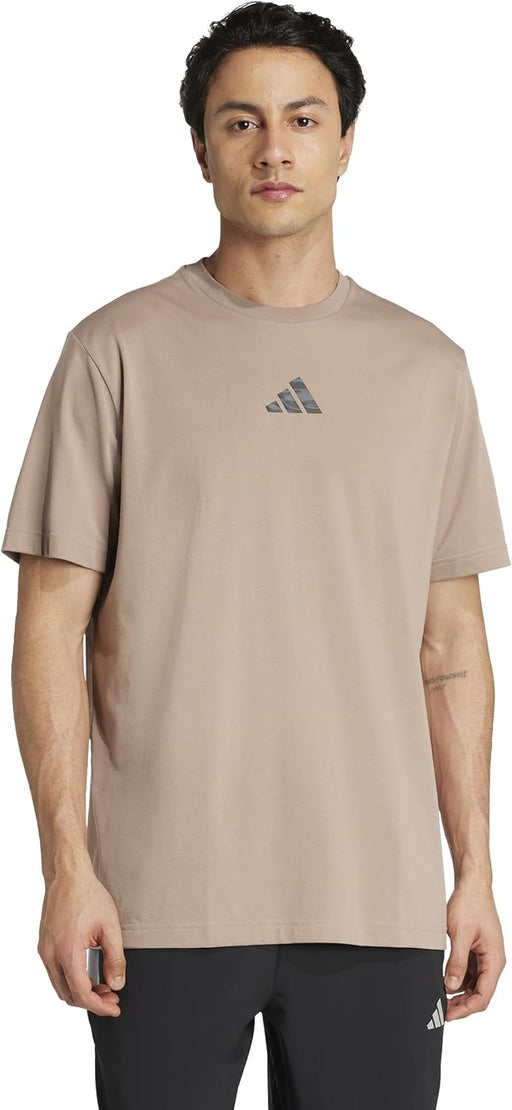Men's Climacool Camo Training Graphic T-shirt GRAPHIC TEE (SHORT SLEEVE) (pack of 1) - Brown