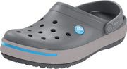 Unisex Adults 10001-3UH Classic Clog - Charcoal/Light Grey