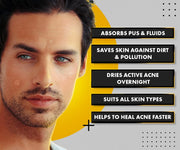 UrbanGabru Acne Pimple Patch - 72 Invisible Facial Stickers Active Acne Absorbing Patch Reduces Pimple Overnight Reduces Excess Oil For All Skin Types