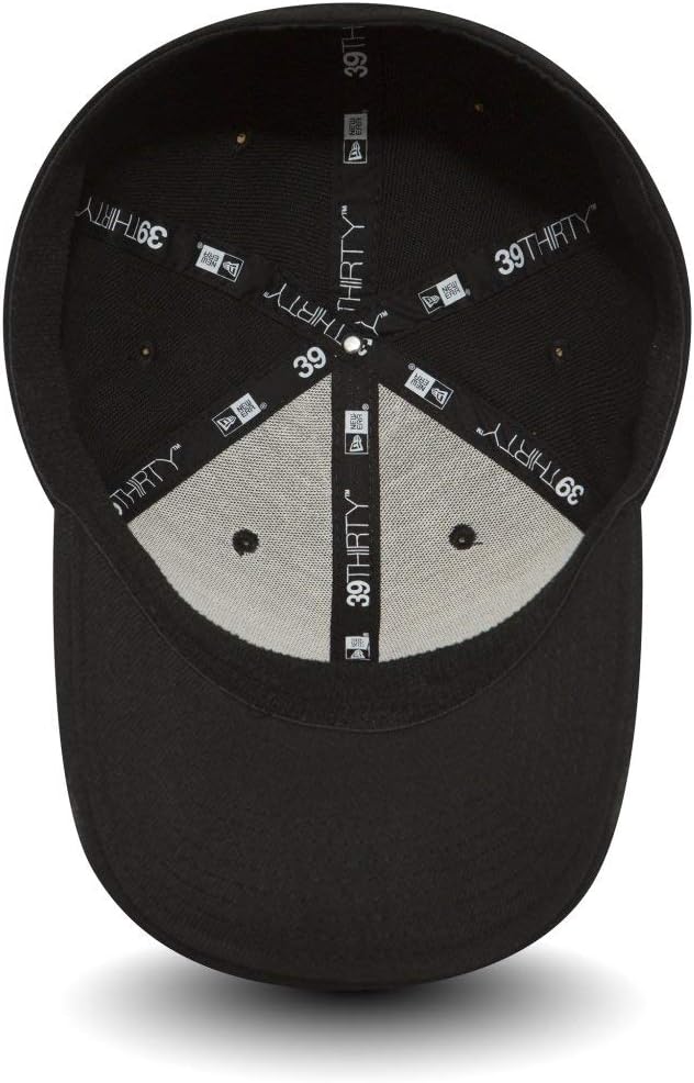 Men's Baseball Mütze 39Thirty Stretch Back Cap, Black, M-L