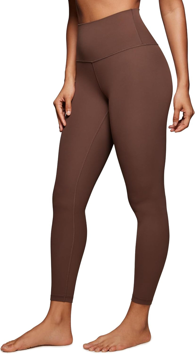 CRZ YOGA Women's Butter Luxe Leggings 25 Inches - High Waisted Buttery Soft Comfort Lounge Leggings
