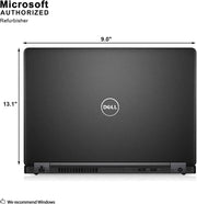 Dell (Refurbished) Latitude 5480 Notebook Business Laptop, Intel Core i5-7th Generation CPU, 8GB DDR4 RAM, 256GB SSD Hard, 14.1 inch Display, Windows 10 Pro