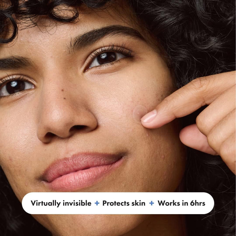 Mighty Patch Invisible Hydrocolloid Acne Pimple Patch Ultra Thin Spot Treatment (39 count) for Face and Day, Vegan, Cruelty-Free