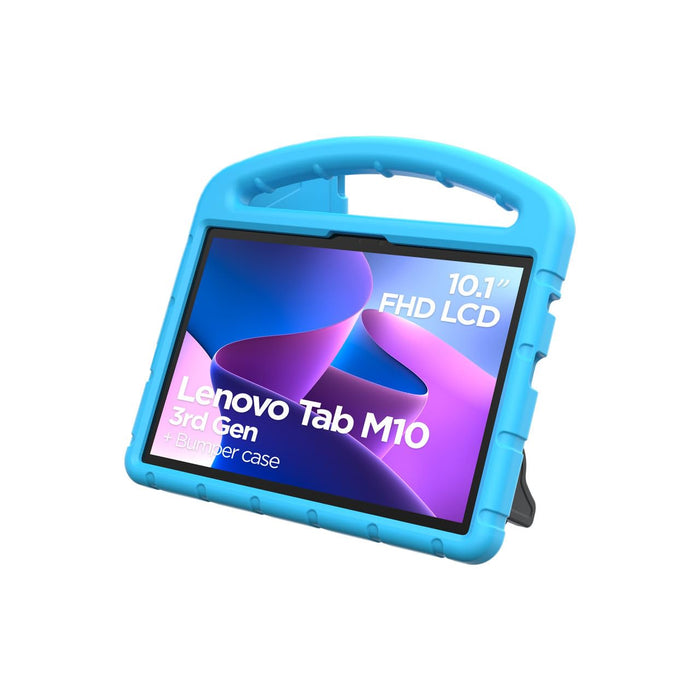 Lenovo Tab M10 3rd Gen, Wifi only with Kids Bumper Case, 10.1" WUXGA (1920x1200) touch display, Unisoc T610 Processor, 4GB RAM, 64GB Storage, Storm Grey - [ZAAE0125AE]