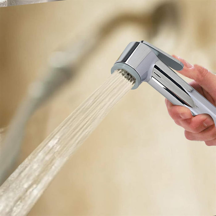 Aputue Bidet Toilet Sprayer Head, Hand Held Toilet with Trigger Spray, Bidet Sprayer Cloth Bathroom Diaper Sprayer, Bidet Bathroom Fixtures for Kitchen Bathroom Shower Toilet Cleaning