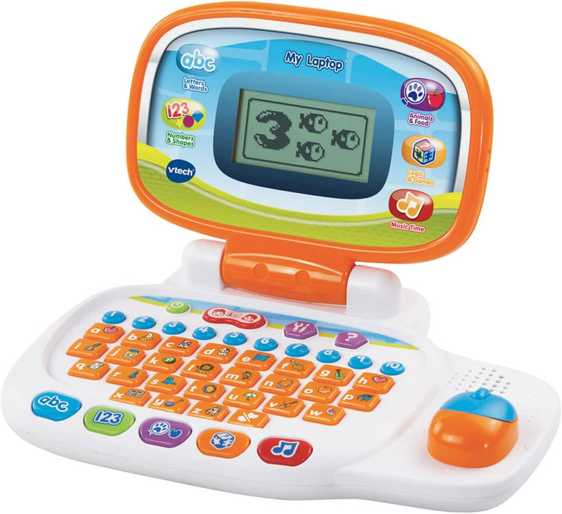 Vtech My LaptopTm,Pink,, 1 of Piece - Multi Colour without batteries