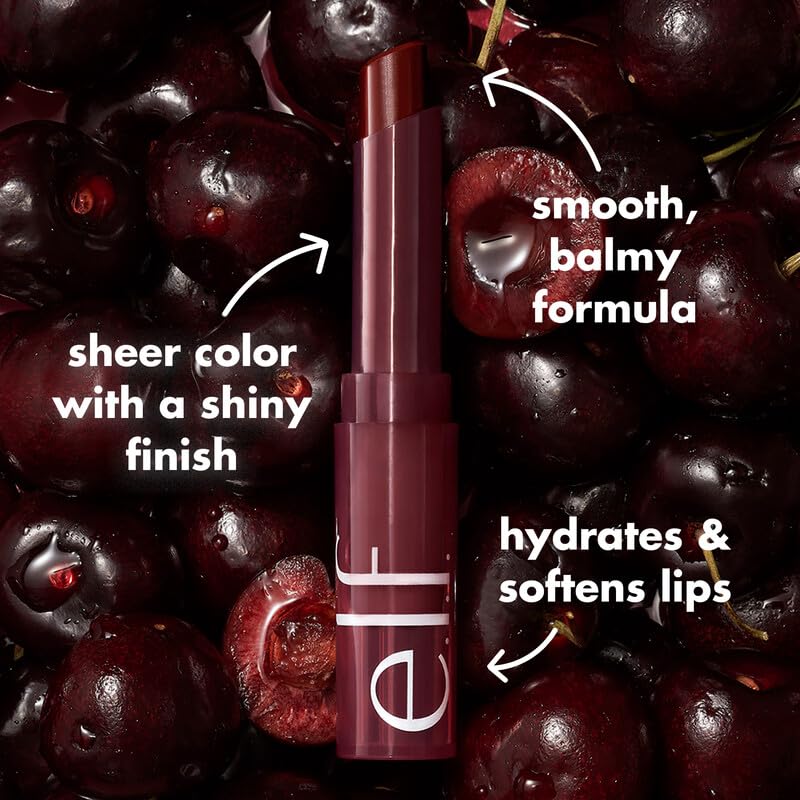 e.l.f. Sheer Slick Lipstick, Black Cherry