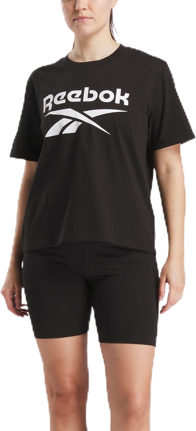 Womens NOVA BIG LOGO OVERSIZED CRW SS TEE T-shirt (pack of 1) - BLACK