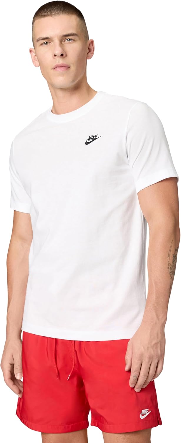 mens Nsw Club T-Shirt (pack of 1) - White/Black