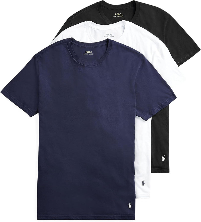 Mens B-SFWCNK-P3 T-Shirts (pack of 3) - Multicolour (Navy/White/Black)