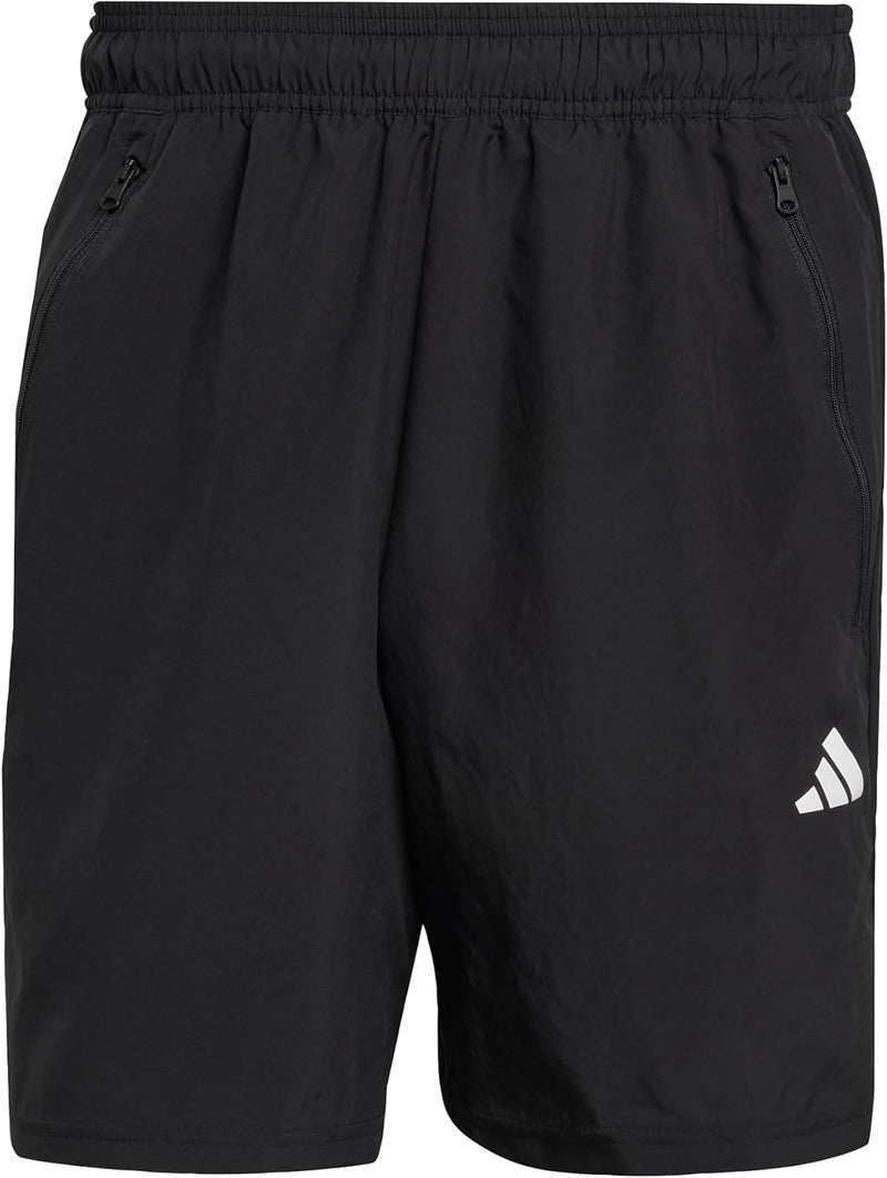 mens Train Essentials Woven Training Shorts (pack of 1) - Black/White