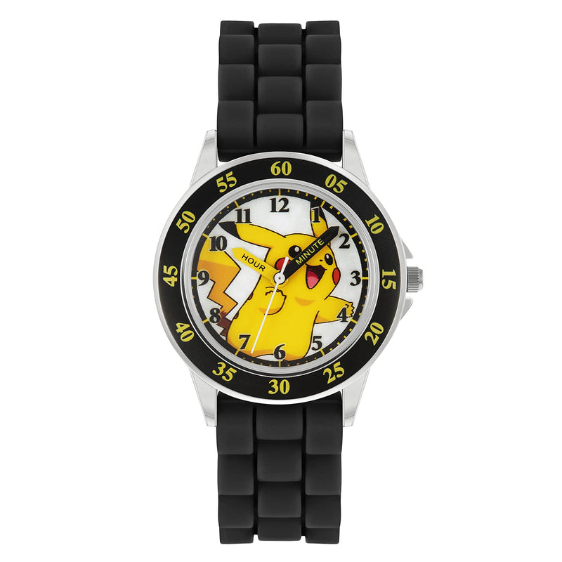Pokemon Unisex-Kid's Analog Quartz Watch with Silicone Strap POK9048
