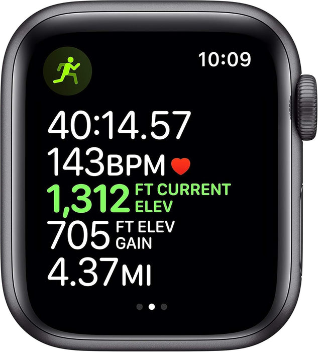 Apple (Refurbished) Watch Series 4 (GPS, 40mm) - Space Gray Aluminium Case with Black Sport Band