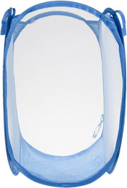 Kuber Industries Nylon Mesh Laundry BasketSturdy Material & Durable HandlesNetted Lightweight Laundry Bag (Assorted)