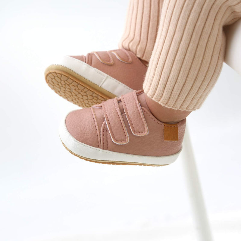 Baby Shoes Boys Girls Infant Sneakers Non-Slip Sole Toddler Crib First Walker Shoes Flat Lazy Shoe