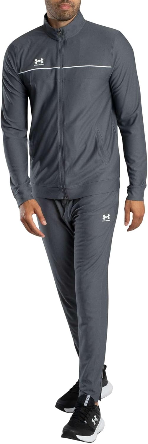 UA M Challenger Tracksuit FOOTBALL for mens GREY MD