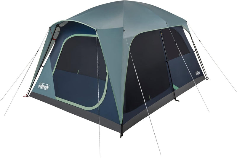 Coleman Instant Camping Tent - Skylodge 4/6/8 person - 8 Person Skylodge Cabin Tent