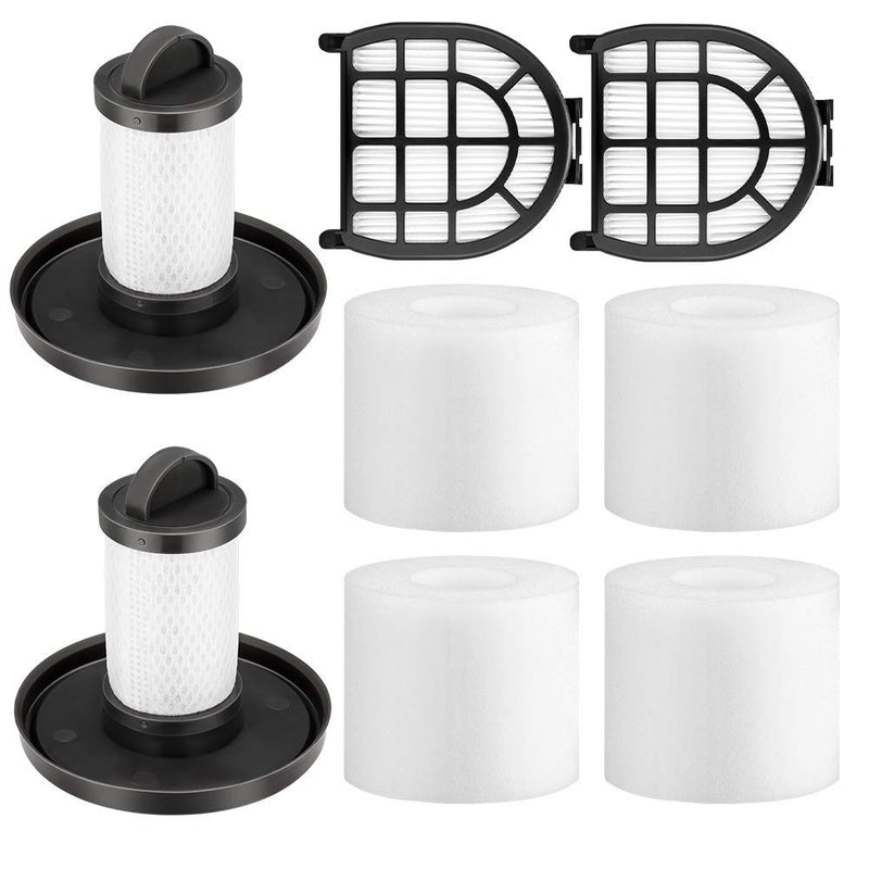 iSingo Shark LZ601 Filters Compatible with Shark APEX UpLight Lift-Away DuoClean with Self-Cleaning Brushroll Stick Vacuum LZ600, LZ601, LZ602, LZ602C, Compare to Part # XFFLZ600, (4+2+2)