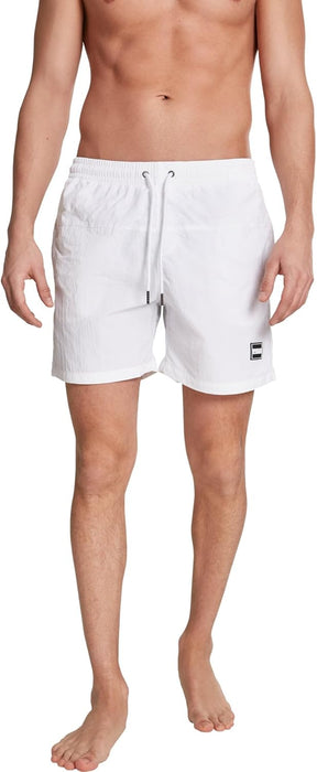 Urban Classics mens Block Swim Shorts Swim Trunks