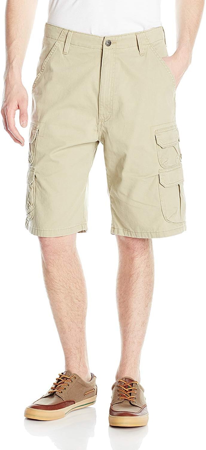 Mens Premium Twill Cargo Short - camel