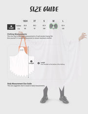 Spooktacular Creations Ghost Costume for Kids with Pumpkin Basket, Scary Halloween Costume for Boys