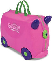 Harley The Ladybug Ride On Suitcase Red TI0092 GB01, Harley Ladybug (Red Pokadot), 0092-GB01, Harley (Red) - Trixie