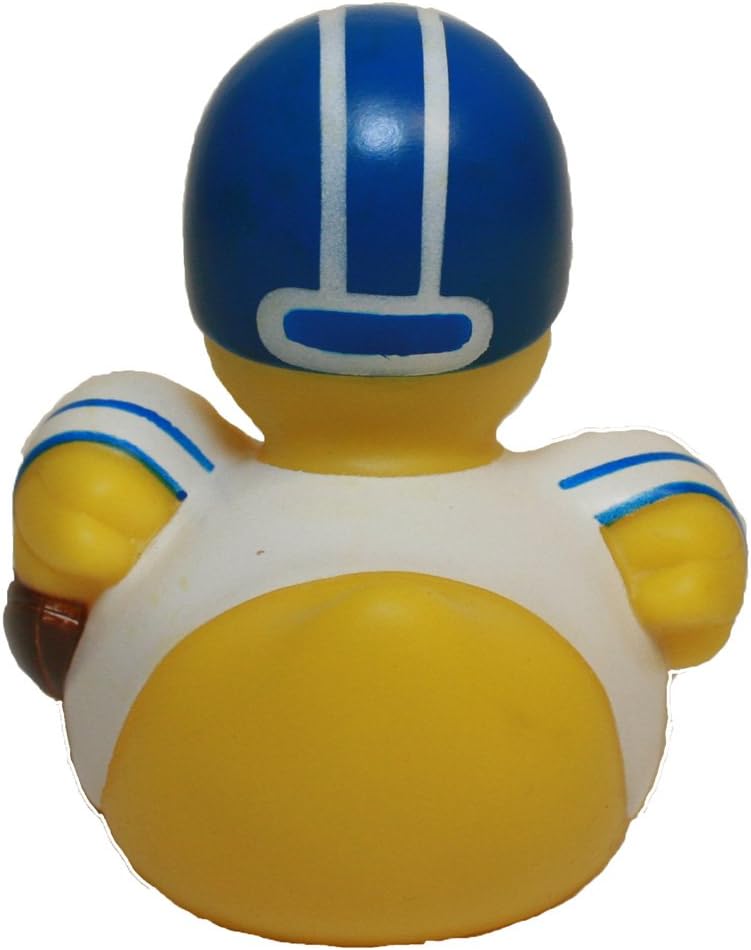 Waddlers Rubber Ducks Family Football Player, Brand Toy Bathtub Rubber Ducks That Float Upright, Rubber Ducky Birthday Baby Shower Party Gift, All Depts. Gift Football Lovers
