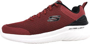 BOUNDER 2 mens Sneaker - BLACK BURGUNDY