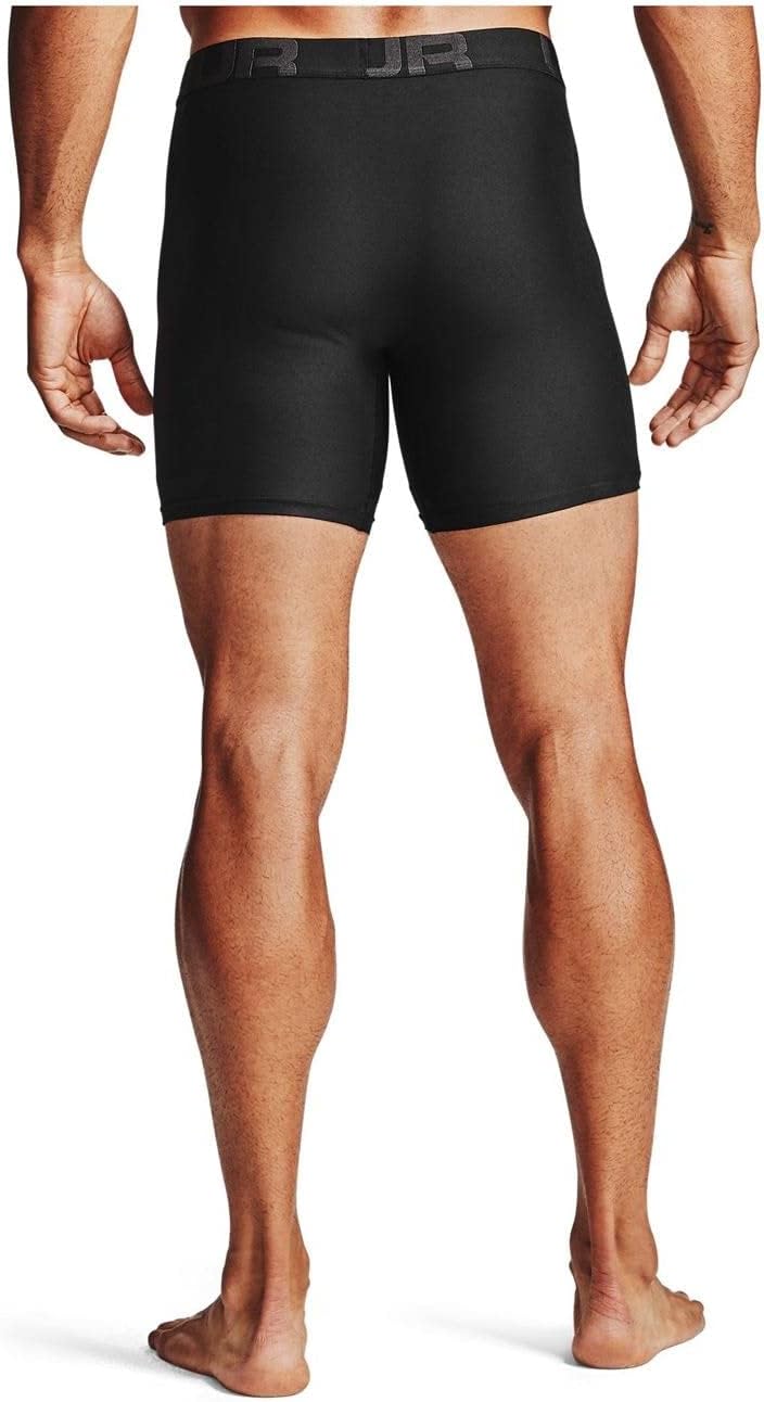 Under Armour mens Ua Performance Tech Boxerjock 6in 3-pack Boxer Briefs (pack of 3)