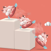 Bathroom Water Toy,Float Wind-Up Baby Bath Toys Cow Swimming Pool Game Toy for Kids, Children - Water Bath Toy Set Toddlers Water Toys for Bathroom, Beach