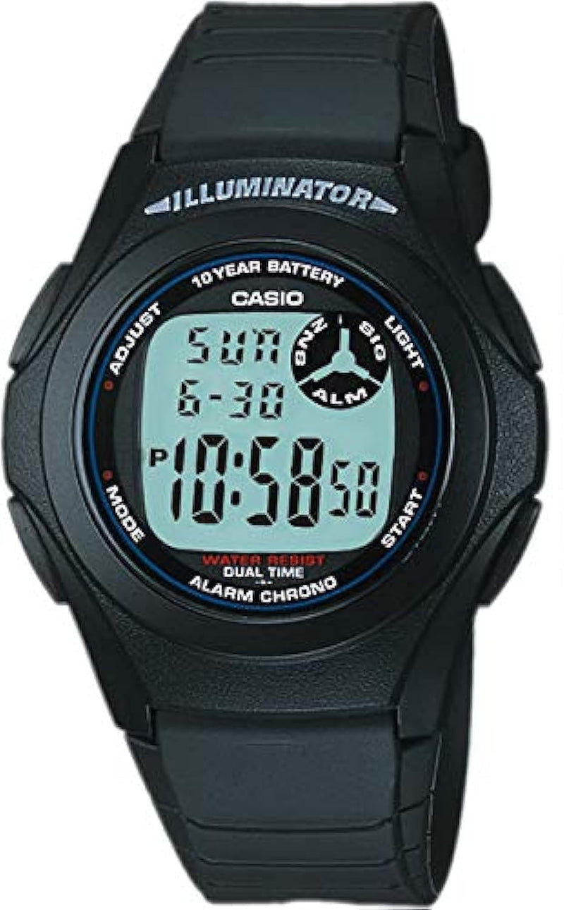 Casio Resin Band Round Watch For Boys