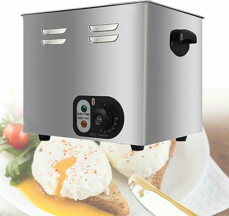 Stainless Steel Egg Boiler Cooker, Commercial Egg Boiler, Automatic Half-Boiled Egg Soft-Boiled Egg Machine, for Rapid Soft, Medium, Hard Boiled Eggs